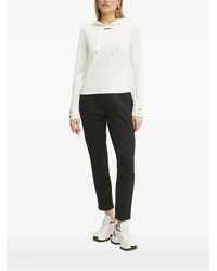 Liu Jo - Logo-Plaque Hoodie - Lyst