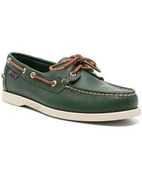 Sebago Portland Martellato Boat Shoes in Black for Men | Lyst Sebago Portland Martellato Boat Shoes in Black for Men | Lyst