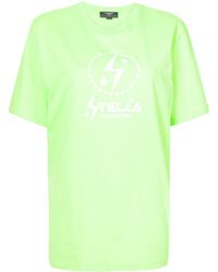 Stella McCartney - Logo-print Cotton T-shirt - Lyst