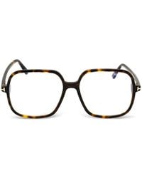 Tom Ford - Eckige Oversized-Brille - Lyst