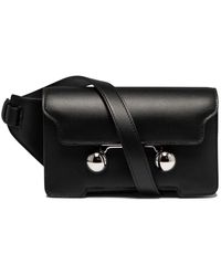 Marni - Leather Crossbody Trunk Bag - Lyst