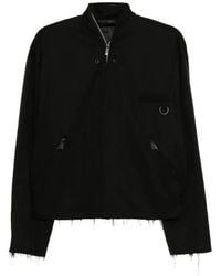 TEAM WANG design - Veste À Bords Francs - Lyst