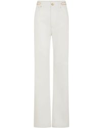 Rabanne - Paillette-embellished Flared Jeans - Lyst
