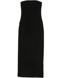 TOTEME - Strapless Flap-Pocket Dress - Lyst