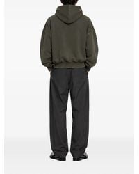 House of Errors - Eye-Print Ribbed-Trim Hoodie - Lyst