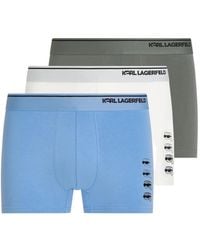 KARL LAGERFELD - Ikon Boxers (Set Of Three) - Lyst