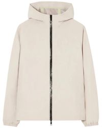Burberry - Nylon Clapton Hooded Jacket - Lyst