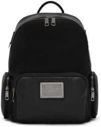 Dolce & Gabbana - Leather Backpack - Lyst