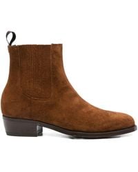 Lidfort - Suede Chelsea Boots - Lyst