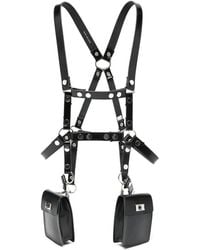 Junya Watanabe - X Comme Des Garçons Harness-Style Leather Mini Bag - Lyst