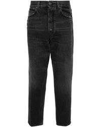 Lardini - Slim-fit Distressed Jeans - Lyst