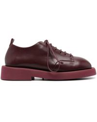 Marsèll - Polished-finish Leather Derby Shoes - Lyst