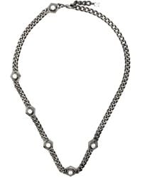 Swarovski - Numina Chain Necklace - Lyst