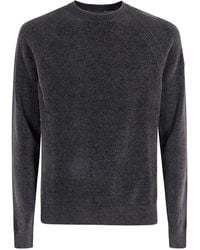 Rrd - Crew-Neck Mélange Sweater - Lyst