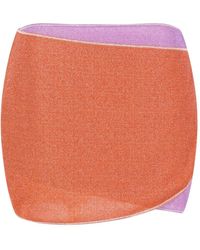 Oséree - Lumière Double Asymmetrical Mini Skirt - Lyst
