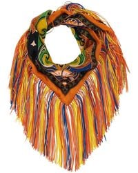 Etro - Sciarpa Jacquard Floreale - Lyst