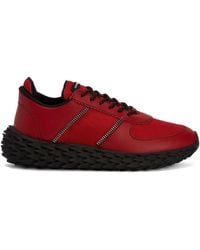 Giuseppe Zanotti - Urchin Panelled Sneakers - Lyst