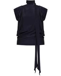 Lanvin - Ruffled Top - Lyst