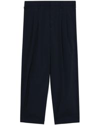 Kolor - Pleat-detail Tapered Trousers - Lyst