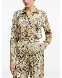 MARCIANO BY GUESS - Camicia Melissa Con Stampa Animalier - Lyst