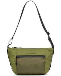 Piquadro - Logo-Print Zip-Fastening Shoulder Bag - Lyst