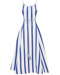 LEO LIN - Serafina Striped Maxi Dress - Lyst