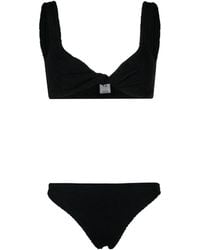 Hunza G - Juno Crinkled Bikini Set - Lyst