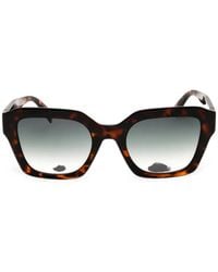 Levi's - Tortoiseshell-Effect Rectangle-Frame Sunglasses - Lyst