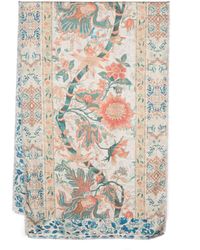 Pierre Louis Mascia - Fancy Floral-print Silk Scarf - Lyst
