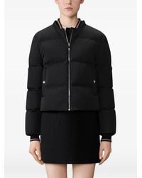 Thom Browne - Down Filled Cropped Parka With Armbands - Lyst