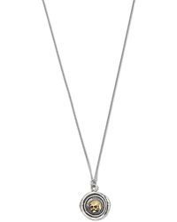 Pyrrha 14kt Gold And Silver What Once Was Necklace - Metallic