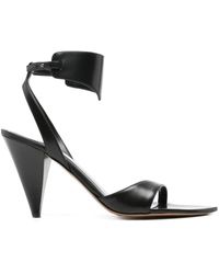 Isabel Marant - Junia 90mm Leather Sandals - Lyst