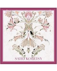 Saiid Kobeisy - Large Flower Scarf - Lyst