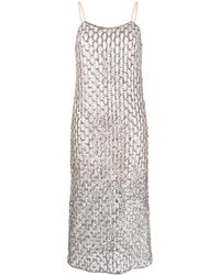 Forte Forte - Cut-out Sequin Maxi Dress - Lyst