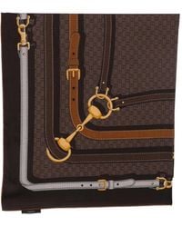 Gucci - Printed Silk Foulard - Lyst