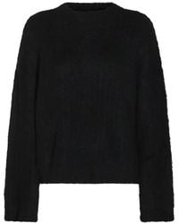Uma Wang - Brushed Crew-Neck Sweater - Lyst