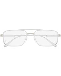 Cartier - Lunettes De Vue Santos De Cartier À Monture Géométrique - Lyst
