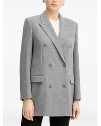 BOSS - Jukana Double-Breasted Blazer - Lyst