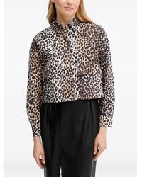 Ouí - Animal-Print Shirt - Lyst