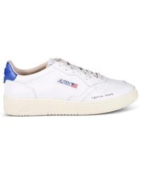 Autry - Medalist Perforated-Detail Logo-Patch Sneakers - Lyst