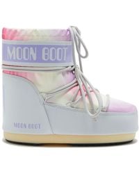 Moon Boot - Botas Icon Low con diseño tie-dye - Lyst