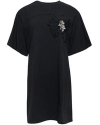 3.1 Phillip Lim - Flower-Embellished Belted Mini Dress - Lyst