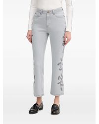 INTROPIA - Jean Bonnie À Fleurs Brodées - Lyst