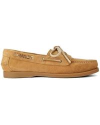 Kurt Geiger - Bow Detail Boat Shoes - Lyst