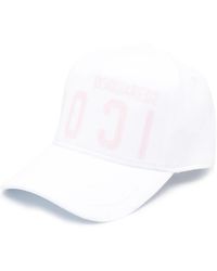 DSquared² - Baseballkappe Mit Logo-Print - Lyst