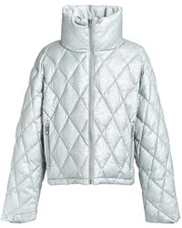BREATH - Quilted Zip-Up Jacket - Lyst