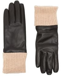 Twinset - Logo-Plaque Gloves - Lyst
