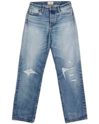 Antik Batik - Distressed Straight-Leg Jeans - Lyst