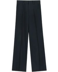 Lemaire - Pantalones rectos plisados - Lyst