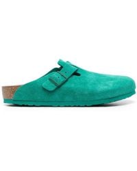 Birkenstock - Boston Clogs Aus Wildleder - Lyst